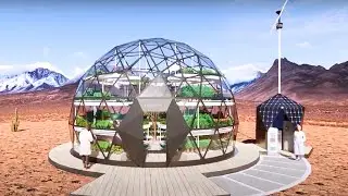 Ekodome Aquaponics Greenhouse Geodesic Dome Kit #Ekodome #GeodesicDomeKit #GeodesicDome