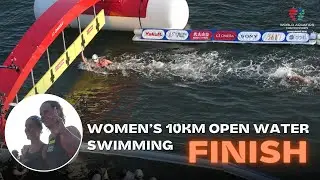 Women's 10km Open Water Swimming Finish | World Aquatics Championships Singapore 2025