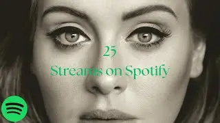 Adele - 25 - Streams on Spotify 21-06-2025