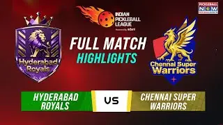 Chennai Super Warriors Dominate Hyderabad Royals | Full Match Highlights | Indian Pickleball League