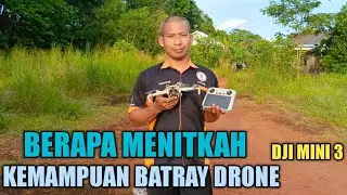 Как долго держится заряд батареи дрона DJI Mini 3?