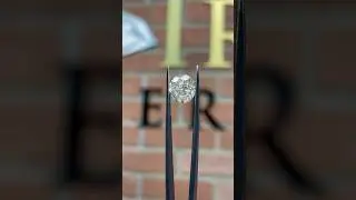 5 Carat H/SI2 Round Brilliant Diamond 💎✨ #shorts #diamonds