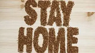 STAY HOME Stop motion quarantine animation
