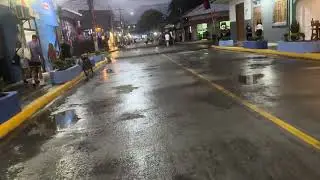 Another freshly renovated and paved street in San Juan del Sur, Nicaragua
