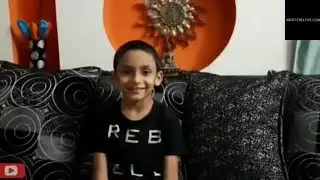 Krishna song sung by kid || Abhi's creative corner || Songs