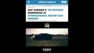 Saif Sarwar, Bangladesh's first automotive content creator, has made history with his film Go Beyond