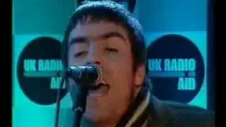 Oasis - Wonderwall Acoustic (Radio Aid, 2005, Liam & Gem)