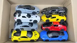 Box Full of Model Cars -Mazda Mx5, Koenigesgg Jesko, Lamborghini Scv12, Byd Yang Wang U8, Toyota Car