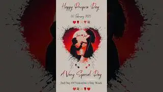 Propose Day 🌹 Special Whatsapp status 💞 | Happy propose Day shayari Status 2023 💍 #happyproposeday