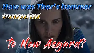 Do you know how Thor's hammer was transported to New Asgard?#marvel