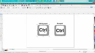 Corel Draw Tips & Tricks Ctrl Key to move an Object
