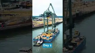 How to move an STS container crane in 3 days? 🏗⬆️➡️⬇️