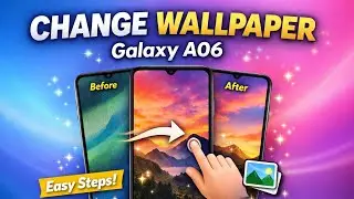 How to Change Wallpaper on Samsung Galaxy A06 | Easy Steps
