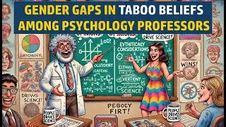 GenderDecoded: Gender Differences in Taboo Beliefs Among Psychology Professors