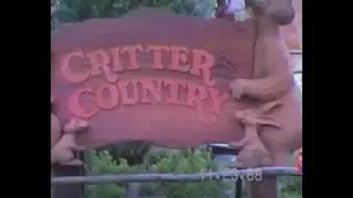 Late 1988 Splash Mountain Construction (Disneyland)