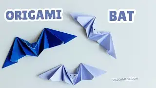 How to Make Origami Bat
