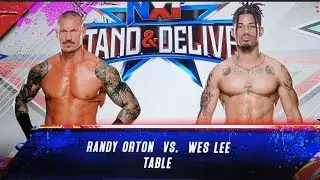 WWE 2k25 -Randy Orton VS. Wes Lee -full match