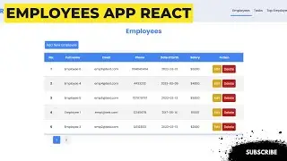 Employees App 💻👷‍♂️ React | Firebase