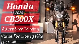 2025 HONDA CB200X Details | LED winkers | Adventure touring #hondacb200x #cb200x #cb200