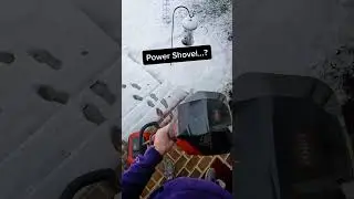 Toro Power Shovel works well up to 8 inches in mid-MO snow.| Tiktok: @PharmDad | MowerLiving.com