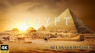 Peaceful Egypt 🇪🇬 | Cinematic Drone Nature & Calm Piano Music