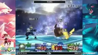 Brawl - E4R Doubles - FOW & Tyrant (Green) vs DEHF & Z (Blue)