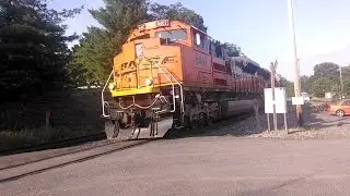 BNSF Tank Train in Point of Rocks MD 6/13/15 (Ep. 15)