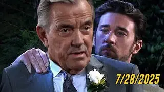 Y&R 7/28/2025 | Full CBS Young and Restless Episode Monday July 28