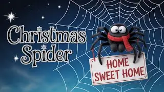 This Spider Decorates the Cutest Christmas Tree!