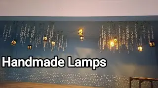 Handmade Cardboard Lamps | DIY | #shorts
