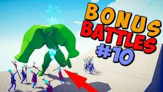 Candle Mage, Void Zeus, Stone & Kick etc... Bonus Battles #10  TABS MODS GAMEPLAY