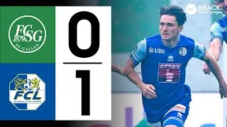 HIGHLIGHTS | FC St. Gallen - FC Luzern 0:1