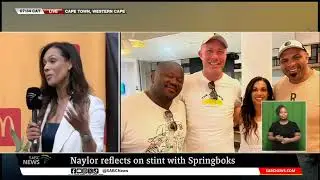 SPORT | Rene Naylor reflects on stint with Springboks