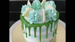 Eggless Pistachio Cake|Pista Cake Without Oven|1/2 kg Eggless Pista Cake|Pista Cake in Kadhai