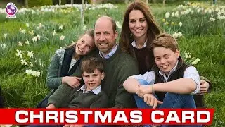 Prince William and Kate release family's 2025 Christmas card featuring George, Charlotte and Louis