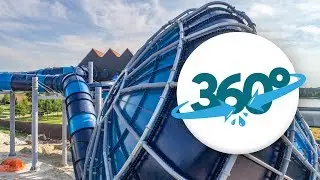 [360° VR] Neue Wasserrutschen im Hof van Saksen in Virtual Reality