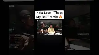 DDG x India Love &ldquo;That&rsquo;s my Ball&rdquo; 🔥🏀 #ddg #jaycinco #parisfashionweek #remix #ticktock #indialove