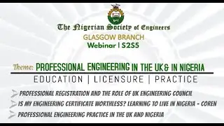 Professional Engineering in Nigeria and UK