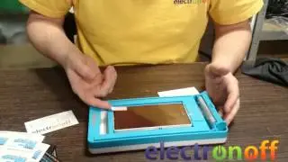 Станок по наклейке защитных пленок для смартфонов REMAX: видео обзор от Electronoff