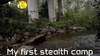 stealth camping under a bridge near Bass Pro shop (Southern Alabama)