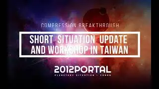 Short Situation Update and Workshop in Taiwan - Sunday, November 3, 2024