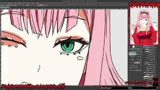 ART! Zero Two Fan Art. Come say HI