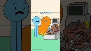 Dying Pumpkins #shorts #animation