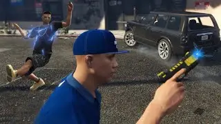Troll players with stun gun in Gta Online