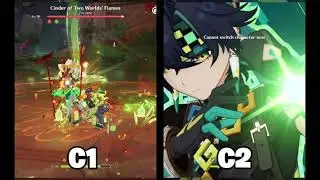 C1 Kinich vs C2 Kinich & BUILD SHOWCASE | Genshin Impact #genshinimpact #kinich