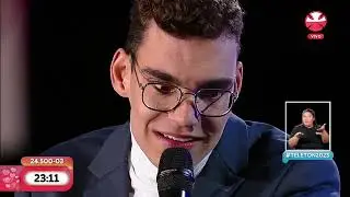 ADRI&Aacute;N MARTIN VEGA QUE BONITO  CANTA A ACAPELLA EN LA TELET&Oacute;N 