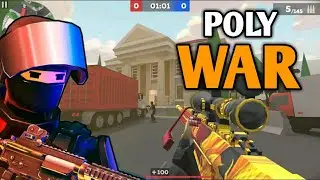 НОВЫЙ ШУТЕР ОТ 1 ЛИЦА POLYWAR ANDROID GAMEPLAY 2022 ПОЛИВАР ИГРА
