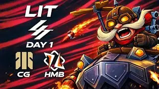 CONTRO IL TEAM DI BRIZZ?! CG vs HMB - LIT Winter Split - G1