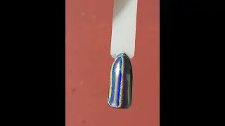 Unicorn powder nail step by step