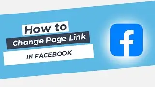 How to change facebook page link